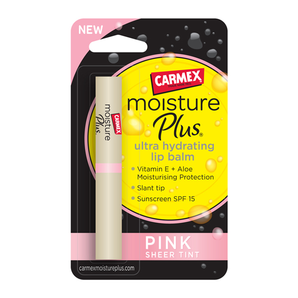 Бальзам для губ moisture plus  "pink" 2г