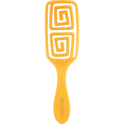 Арома-расческа для сухих и влажных волос с ароматом манго MZ005