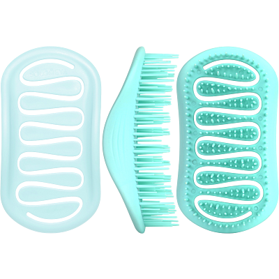 Арома-расческа для сухих и влажных волос с ароматом жасмина мини