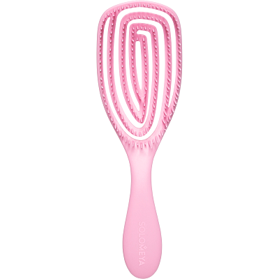 Арома-расческа для сухих и влажных волос с ароматом клубники MZ0011