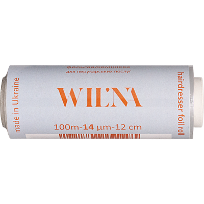 Фольга для парикмахеров ГЛАДКАЯ 12см 100м 14мк