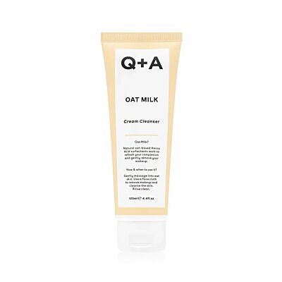 Очищувальний крем для обличчя з вівсяним молоком