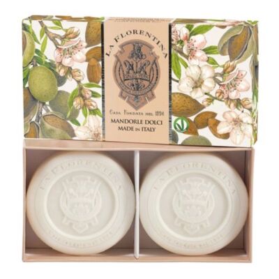 Мило з кремовим ефектом Солодкий мигдаль 2*115 гр