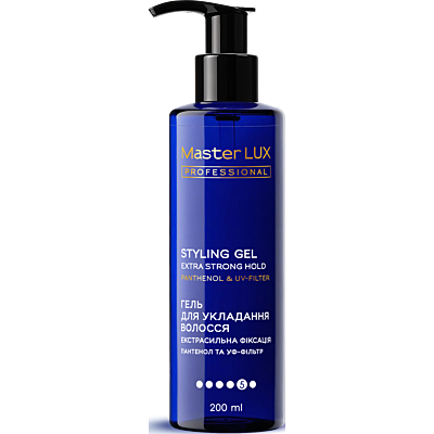 Гель для укладки волос экстрасильная фиксация