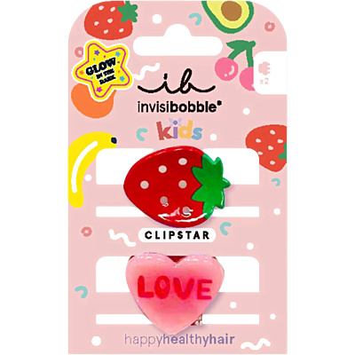 Заколка для волосся CLIPSTAR GLOW KIDS Frutti Strawberry