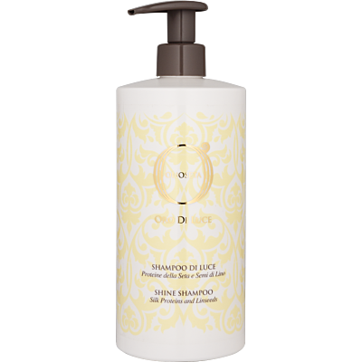 OLIOSETA ODL Шампунь-блиск з протеїнами шовку і екстрактом насіння льону