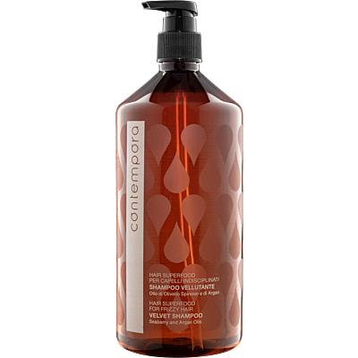 Розгладжувальний шампунь «Сяючий оксамит» з олією аргани та обліпихи