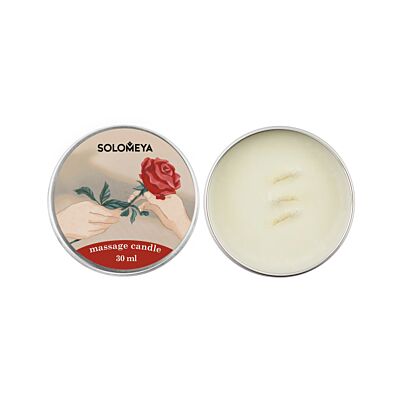 Олія-свічка масажна Троянда