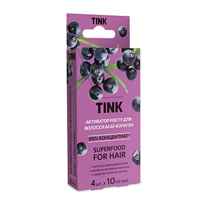 Концентрований активатор росту для волосся Асаї-Колаген