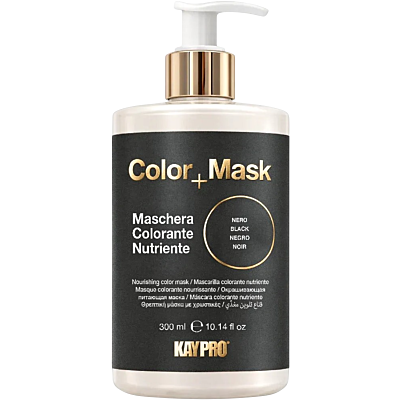 COLOR+MASK Живильна тонувальна маска Чорний