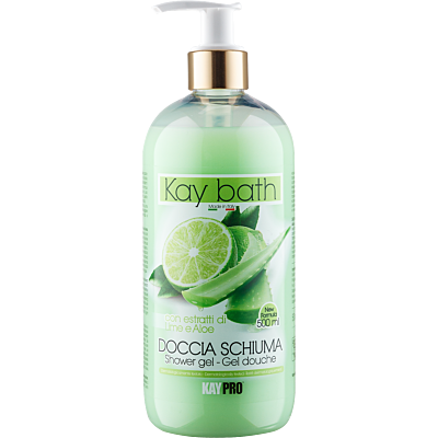 KayBath Гель для душу з екстрактом лайма та соком алое