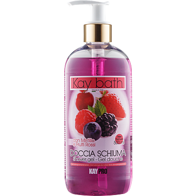 KayBath Гель для душу з лохиною та червоними ягодами