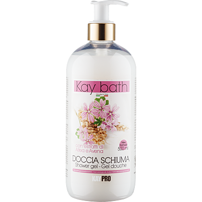 KayBath Гель для душу з вівсяним молочком і екстрактом алтеї