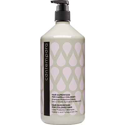 Шампунь для сохранения цвета с маслом облепихи и граната