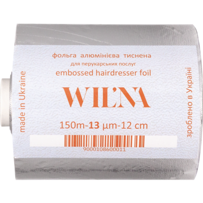 Фольга ТИСНЕНАЯ для парикмахеров 12см 150м 13мк