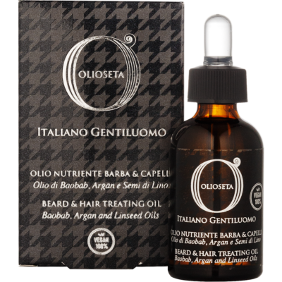 OLIOSETA Italiano Gentiluomo Лечебное масло для бороды и волос