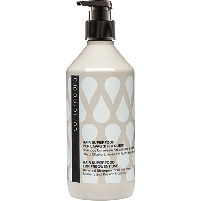 Шампунь универсальный для всех типов волос с маслом облепихи и маракуйи