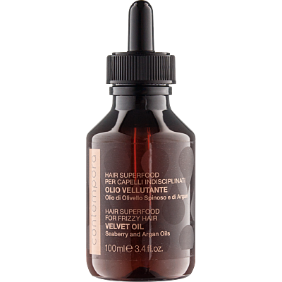 Розгладжувальна олія «Блискучий оксамит» з олією аргани та обліпихи