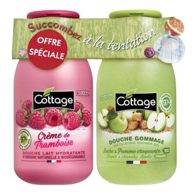 Набір Малиновий десерт/Цукор і хрустке яблуко (мол.д/д+ексфоліант)