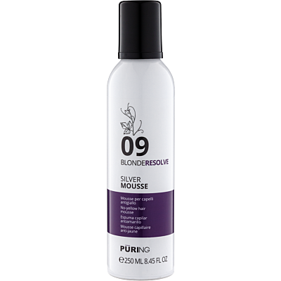 09 BLONDERESOLVE Мус антижовтий для світлого волосся