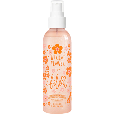 Спрей для тела с шиммером Apricot Flower