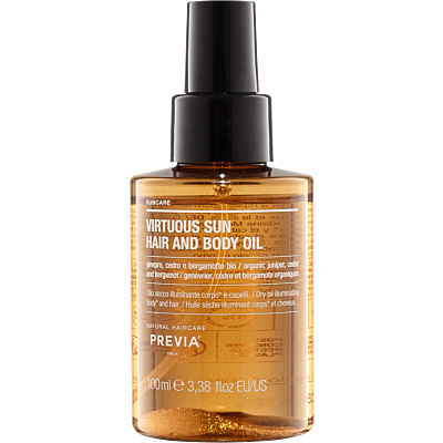 SUN Олія-шимер для волосся та тіла