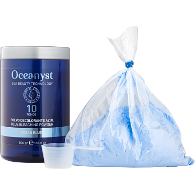 Обесцвечивающая пудра Голубая 10 тонов