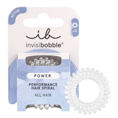 Резинка-браслет для волосся POWER CrystalClear