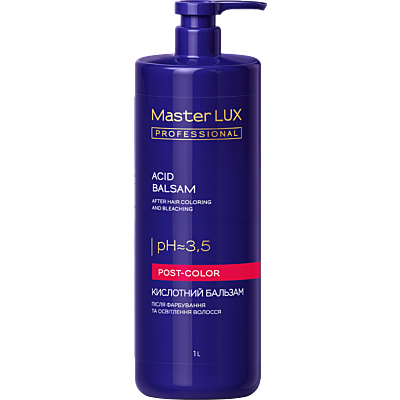 Бальзам кислотний после окрашивания и осветления волос (с дозатором)