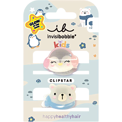 Заколка для волосся CLIPSTAR GLOW KIDS Polar Friends