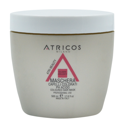 Маска для фарбованого волосся з кислим pH і гідролізованим колагеном