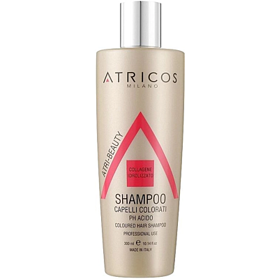 Шампунь для фарбованого волосся з кислим pH і гідролізованим колагеном