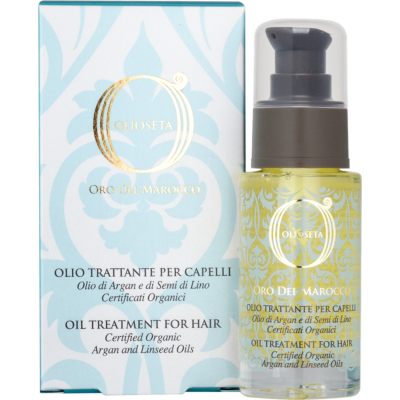 OLIOSETA ODM Олія-догляд для волосся з олією аргани і олією насіння льону