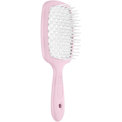 Superbrush Small Щетка для волос розовая с белым