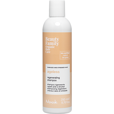 BEAUTY FAMILY AGELESS Відновлювальний шампунь для пошкодженого і ослабленого волосся
