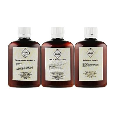 G-Hair Keratin Smoothing System Кератиновое випрямлення для волосся 3*100мл