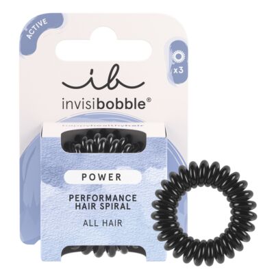 Резинка-браслет для волос POWER True Black