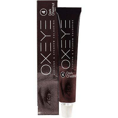 OXEYE Краска для бровей и ресниц Темный каштан