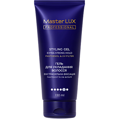 Гель для укладання волосся екстрасильна фіксація