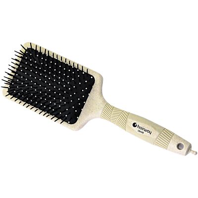 ECO Organica щетка массажная, бежевая, 13-рядная, с мягкой резиновой подушкой