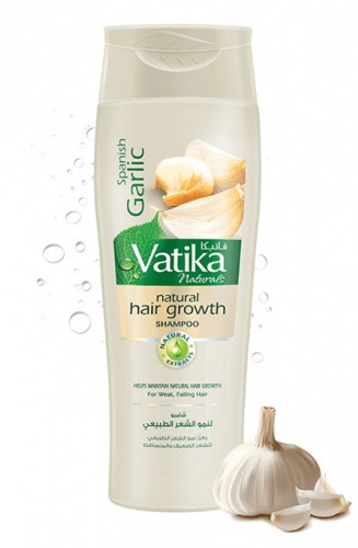 DABUR VATIKA Шампунь для ломких и выпадающих волос с чесноком Vatika GARLIC
