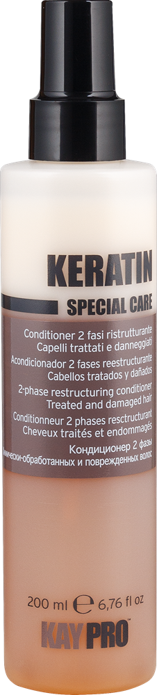 Keratin Кондиціонер двофазний з кератином для хімічно пошкодженого волосся