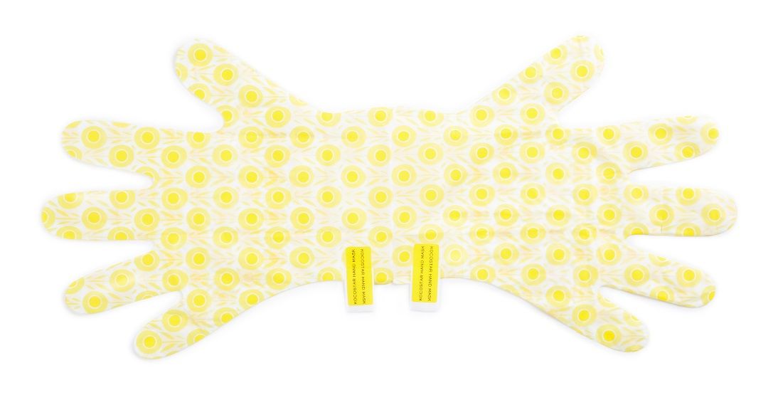 Kocostar Увлажняющая маска-перчатки (желтая)
