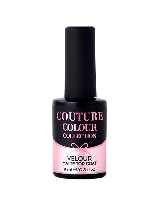 Закрепитель бархатный для гель-лака Velour Matte Top Coat 