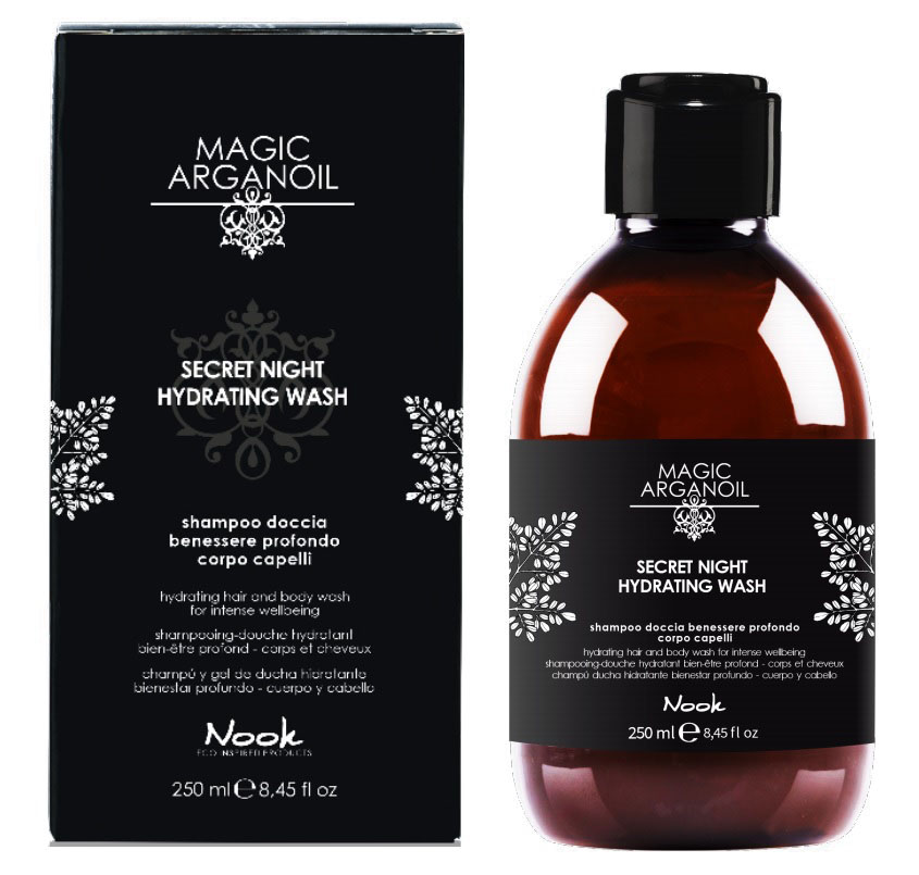 MAGIC ARGANOIL Secret Увлажняющий шампунь-гель для волос и тела