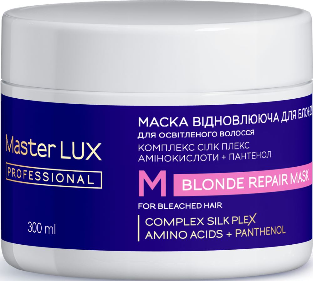 Маска відновлююча для освітленого волосся BLONDE REPAIR