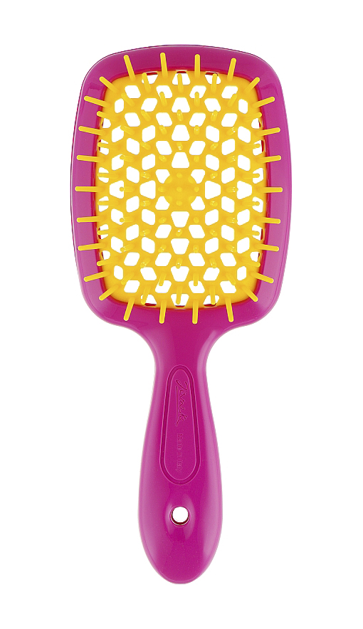 Superbrush Small Щітка для волосся рожева з жовтим