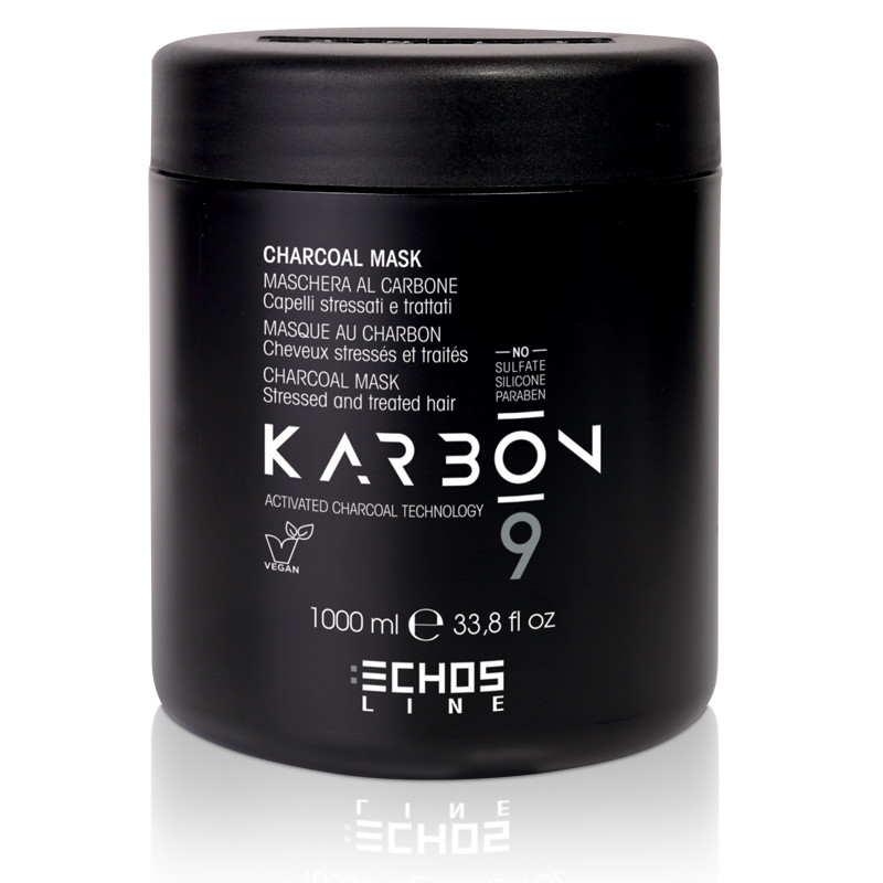 Charcoal Маска для волосся з активованим вугіллям