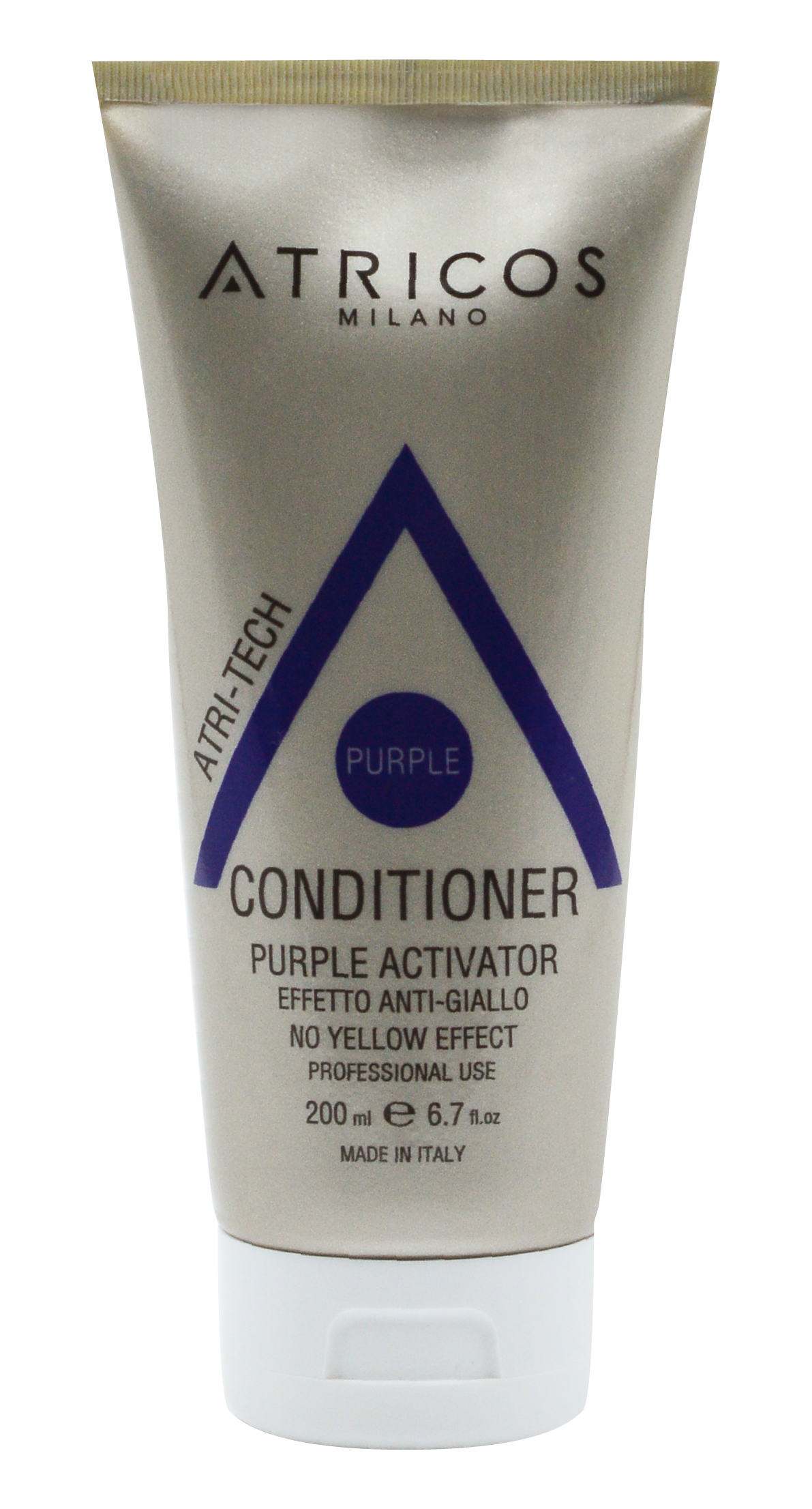 Atricos Кондиционер пурпурный активатор от желтизны, для светлых или седых волос