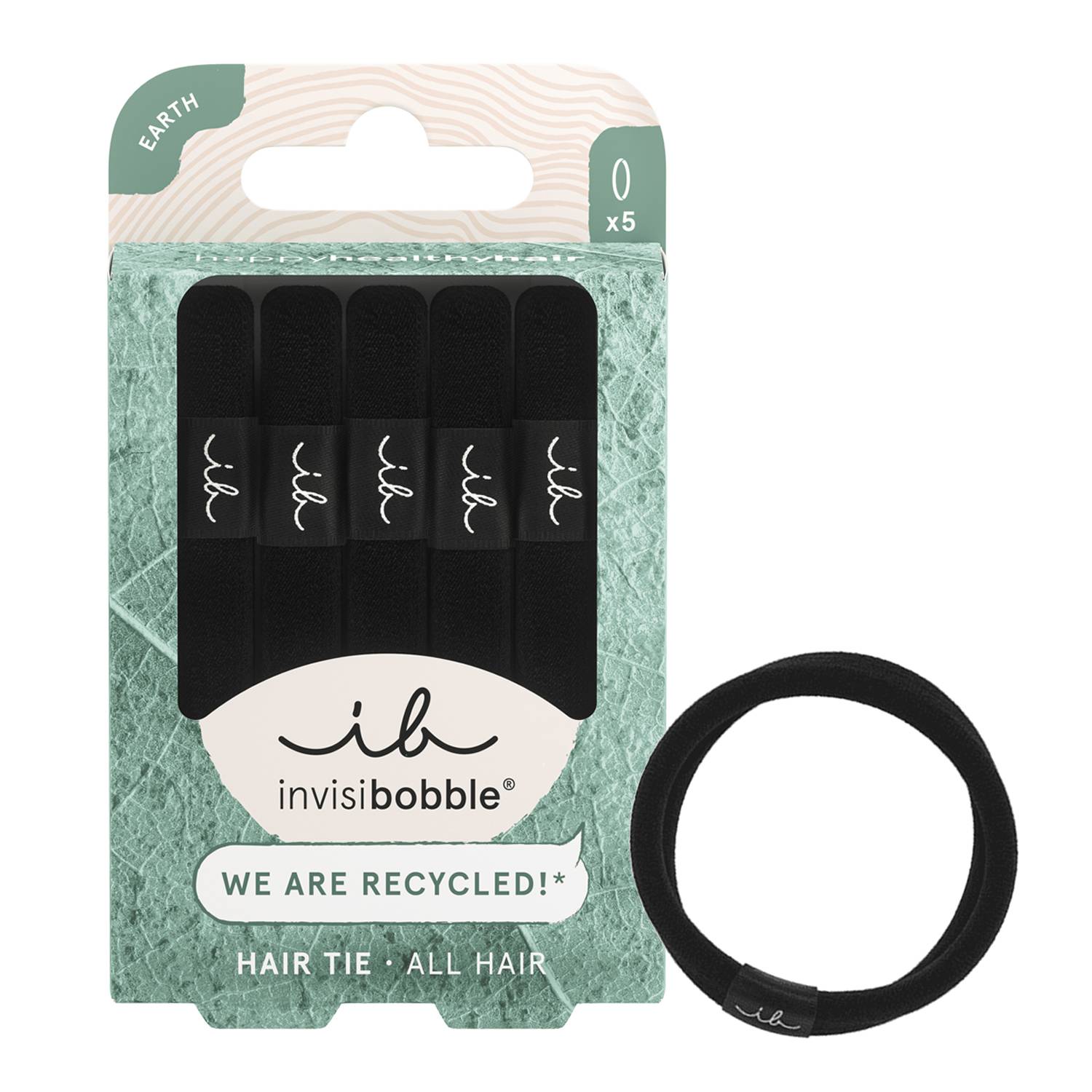 Резинка-браслет для волос HAIR TIE Black